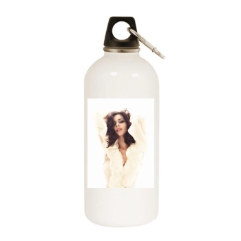 Cheryl Cole White Water Bottle With Carabiner