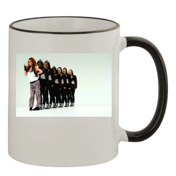 Cheryl Cole 11oz Colored Rim & Handle Mug