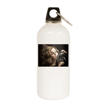 Cheryl Cole White Water Bottle With Carabiner