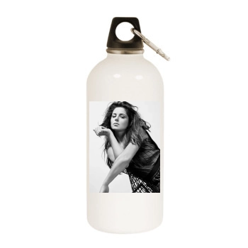 Cheryl Cole White Water Bottle With Carabiner