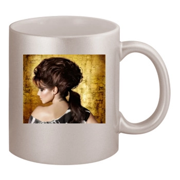 Cheryl Cole 11oz Metallic Silver Mug