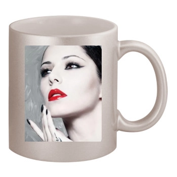 Cheryl Cole 11oz Metallic Silver Mug