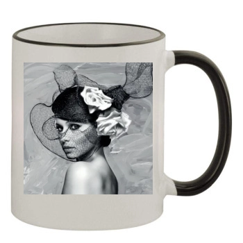 Cheryl Cole 11oz Colored Rim & Handle Mug