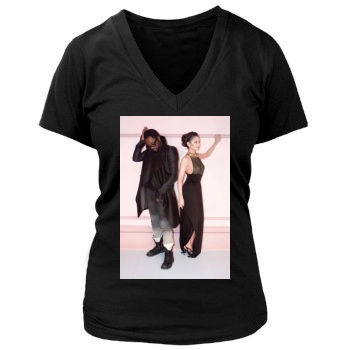 Cheryl Cole Women's Deep V-Neck TShirt