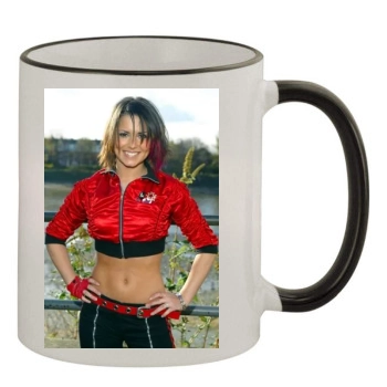 Cheryl Cole 11oz Colored Rim & Handle Mug