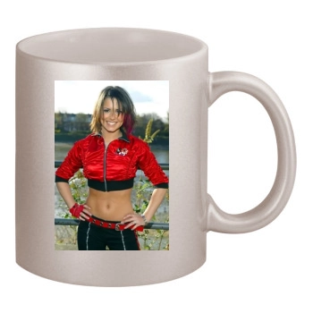 Cheryl Cole 11oz Metallic Silver Mug