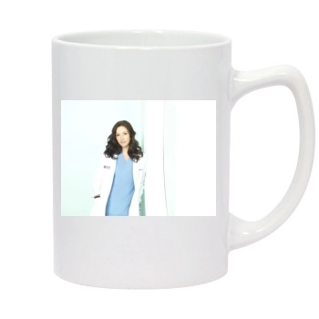 Chyler Leigh 14oz White Statesman Mug