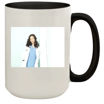 Chyler Leigh 15oz Colored Inner & Handle Mug