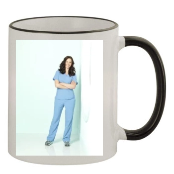 Chyler Leigh 11oz Colored Rim & Handle Mug