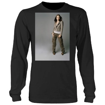 Chyler Leigh Men's Heavy Long Sleeve TShirt