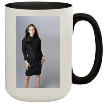 Chyler Leigh 15oz Colored Inner & Handle Mug