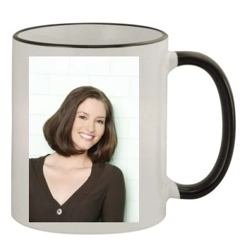 Chyler Leigh 11oz Colored Rim & Handle Mug