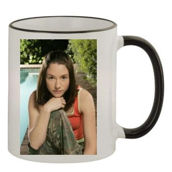 Chyler Leigh 11oz Colored Rim & Handle Mug