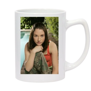 Chyler Leigh 14oz White Statesman Mug