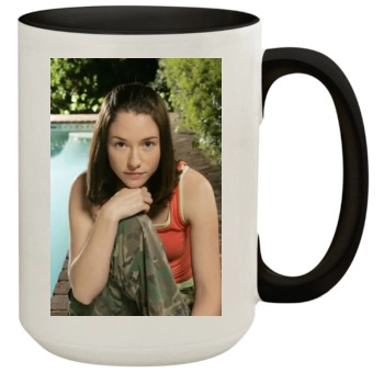 Chyler Leigh 15oz Colored Inner & Handle Mug