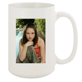 Chyler Leigh 15oz White Mug