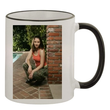 Chyler Leigh 11oz Colored Rim & Handle Mug