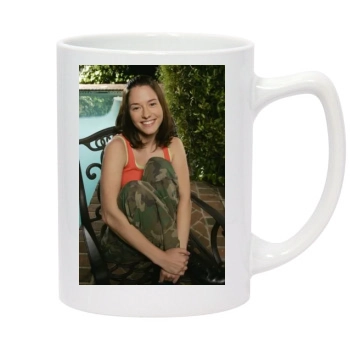 Chyler Leigh 14oz White Statesman Mug