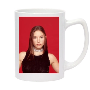 Chyler Leigh 14oz White Statesman Mug