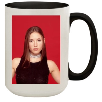 Chyler Leigh 15oz Colored Inner & Handle Mug