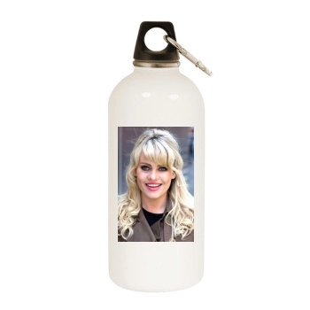 Duffy White Water Bottle With Carabiner