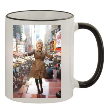 Duffy 11oz Colored Rim & Handle Mug