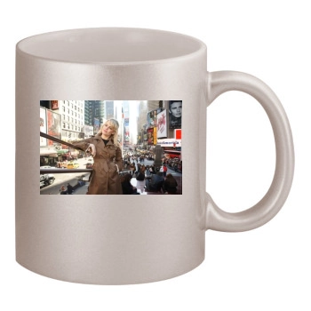 Duffy 11oz Metallic Silver Mug