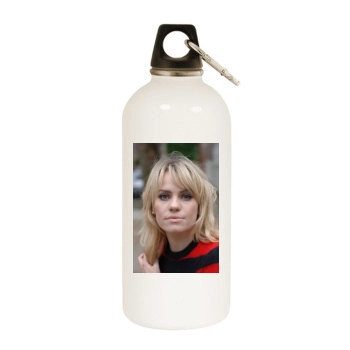 Duffy White Water Bottle With Carabiner