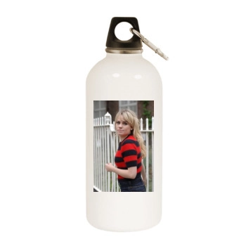 Duffy White Water Bottle With Carabiner