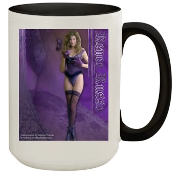 Rene Russo 15oz Colored Inner & Handle Mug