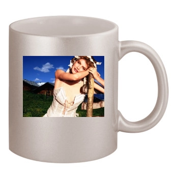 Rene Russo 11oz Metallic Silver Mug