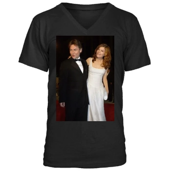 Rene Russo Men's V-Neck T-Shirt