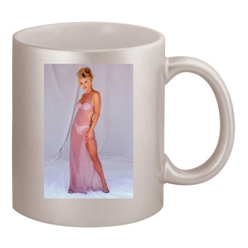 Eileen Davidson 11oz Metallic Silver Mug