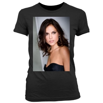 Elena Anaya Women's Junior Cut Crewneck T-Shirt