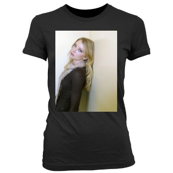 Elisabeth Harnois Women's Junior Cut Crewneck T-Shirt