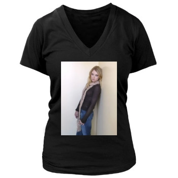 Elisabeth Harnois Women's Deep V-Neck TShirt