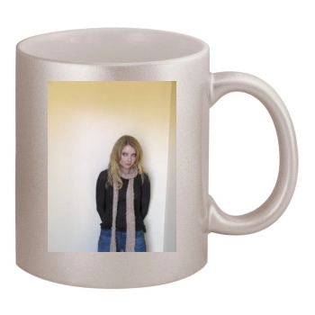 Elisabeth Harnois 11oz Metallic Silver Mug