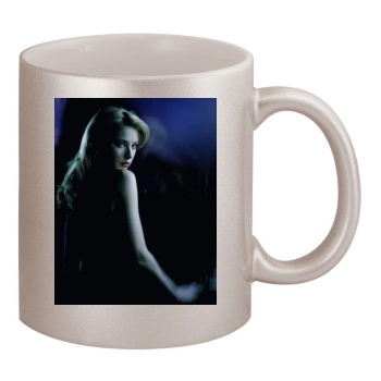 Elisabeth Harnois 11oz Metallic Silver Mug