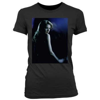 Elisabeth Harnois Women's Junior Cut Crewneck T-Shirt