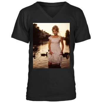 Elisabeth Harnois Men's V-Neck T-Shirt