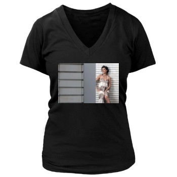 Elisabetta Canalis Women's Deep V-Neck TShirt