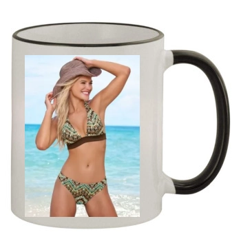 Elisandra Tomacheski 11oz Colored Rim & Handle Mug