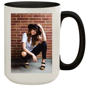 Elizabeth Gillies 15oz Colored Inner & Handle Mug