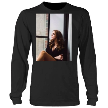 Elizabeth Gillies Men's Heavy Long Sleeve TShirt