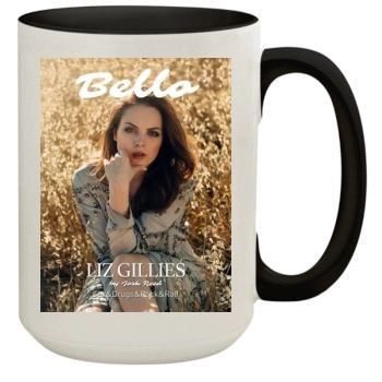 Elizabeth Gillies 15oz Colored Inner & Handle Mug