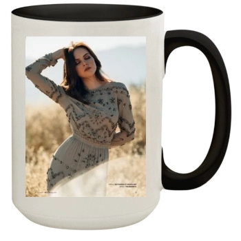 Elizabeth Gillies 15oz Colored Inner & Handle Mug