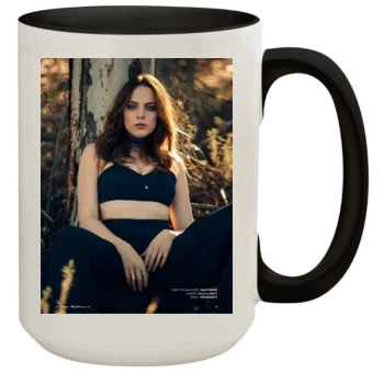 Elizabeth Gillies 15oz Colored Inner & Handle Mug