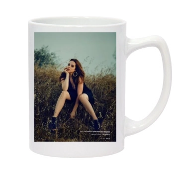 Elizabeth Gillies 14oz White Statesman Mug