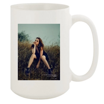 Elizabeth Gillies 15oz White Mug