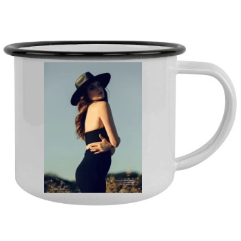 Elizabeth Gillies Camping Mug